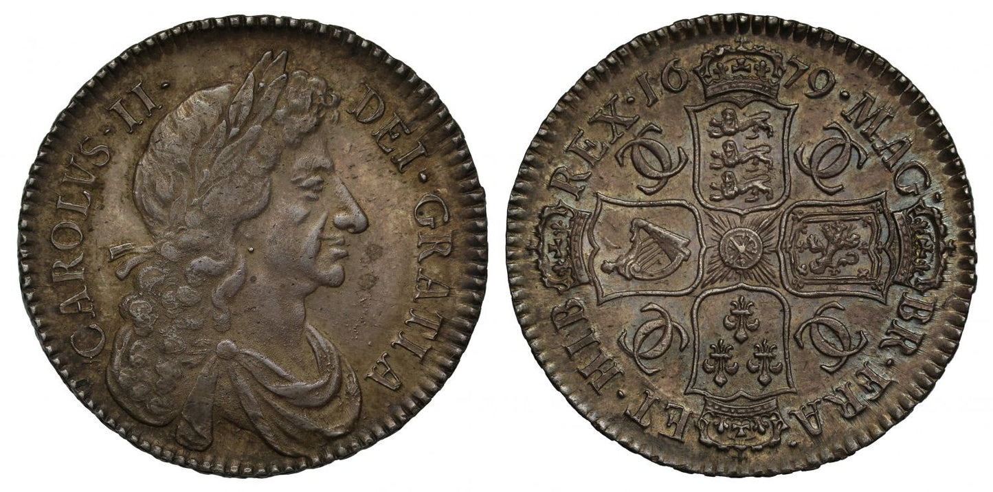 Charles II 1679 Halfcrown