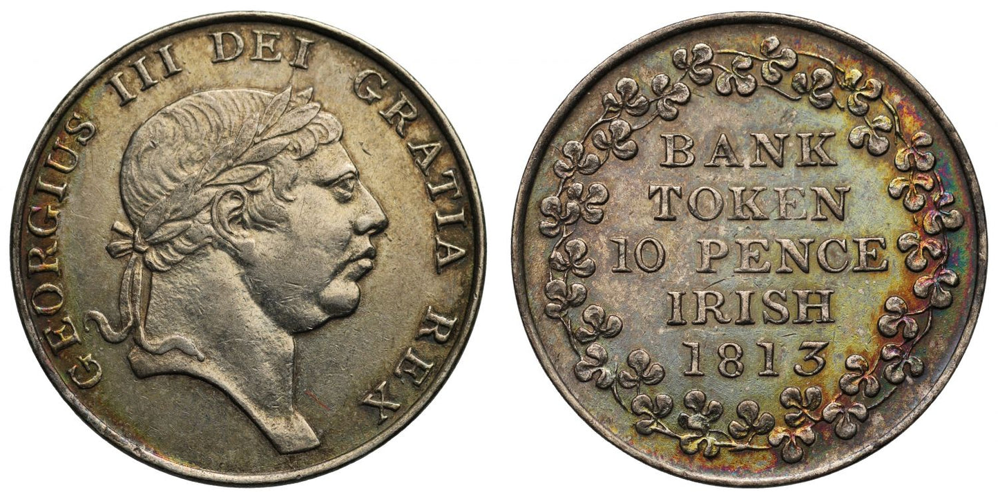Ireland, George III 1813 Ten Pence