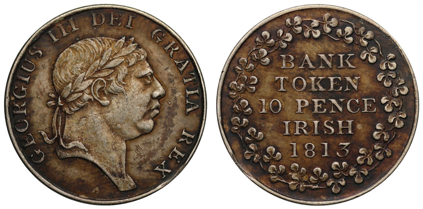 Ireland, George III 1813 Ten Pence