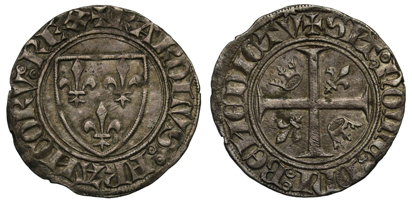 France, Charles VI (13808-1422), Blanc Guenar