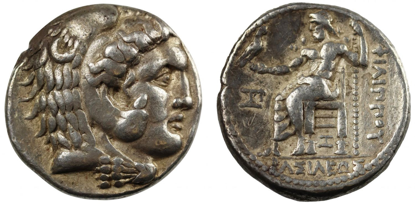 Macedon, Philip III Arrhidaeus, Silver Tetradrachm, Aradus