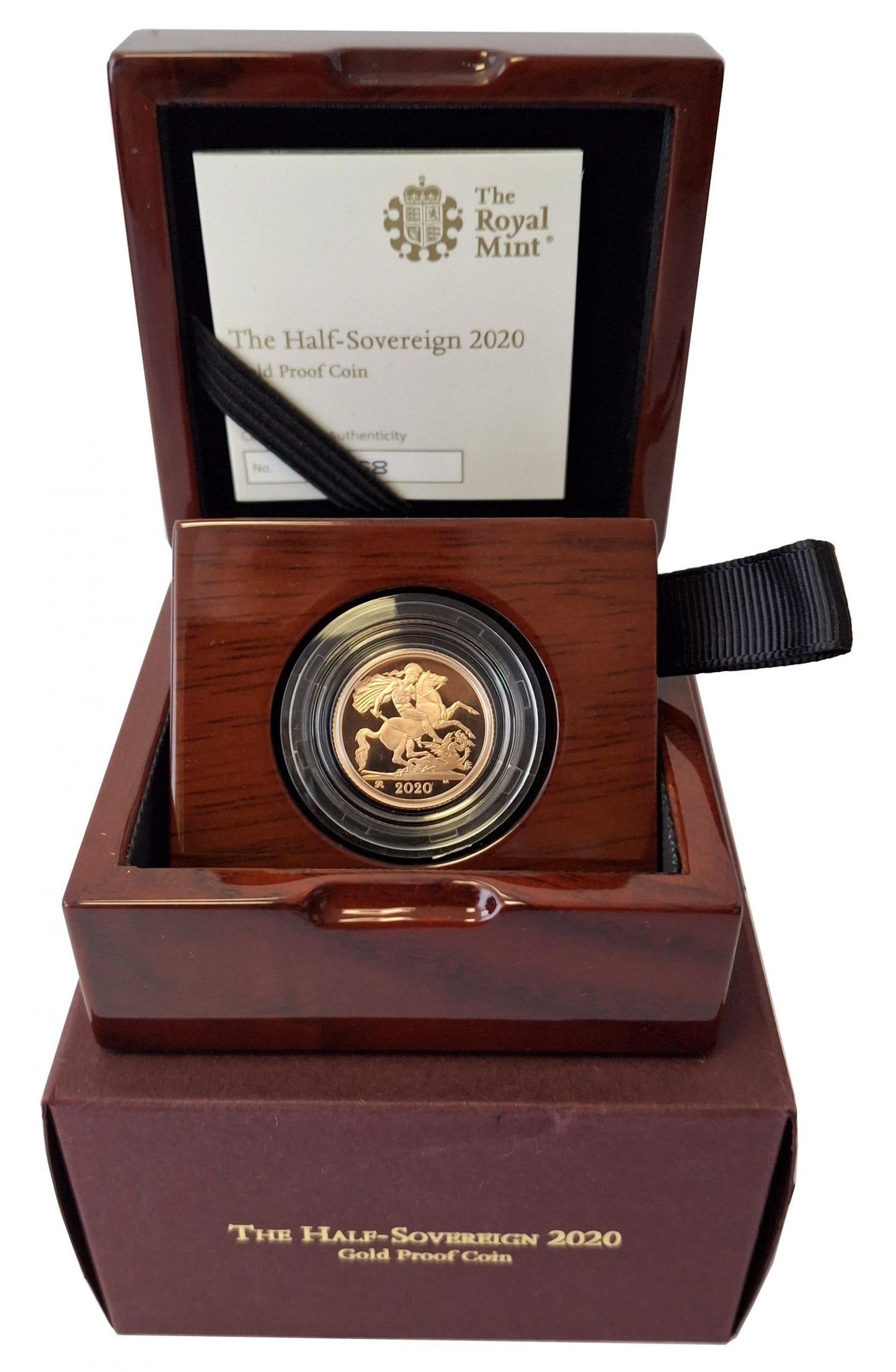 Elizabeth II 2020 proof Half-Sovereign