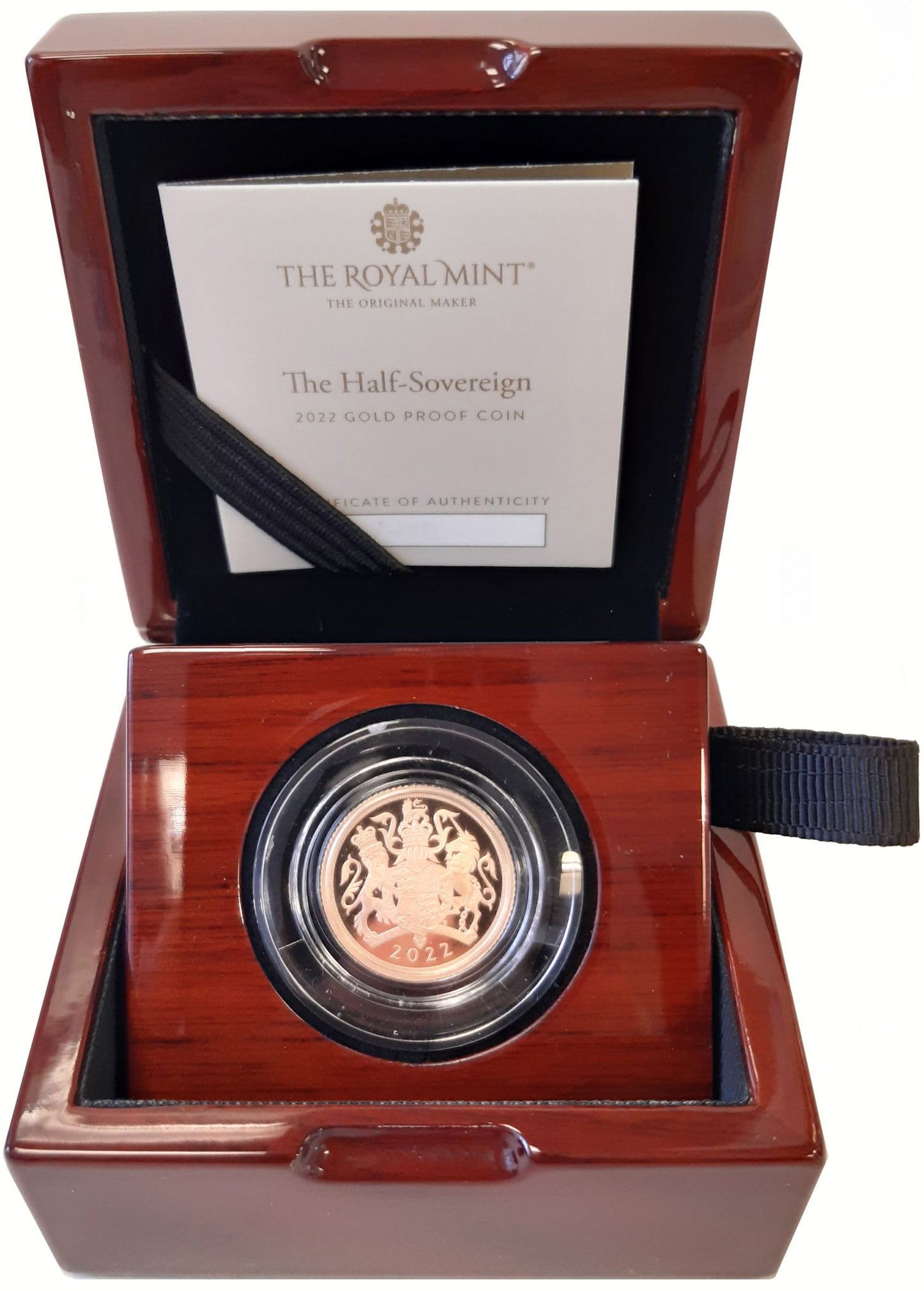 * Elizabeth II 2022 proof Half-Sovereign PF70 FDI, Platinum Jubilee