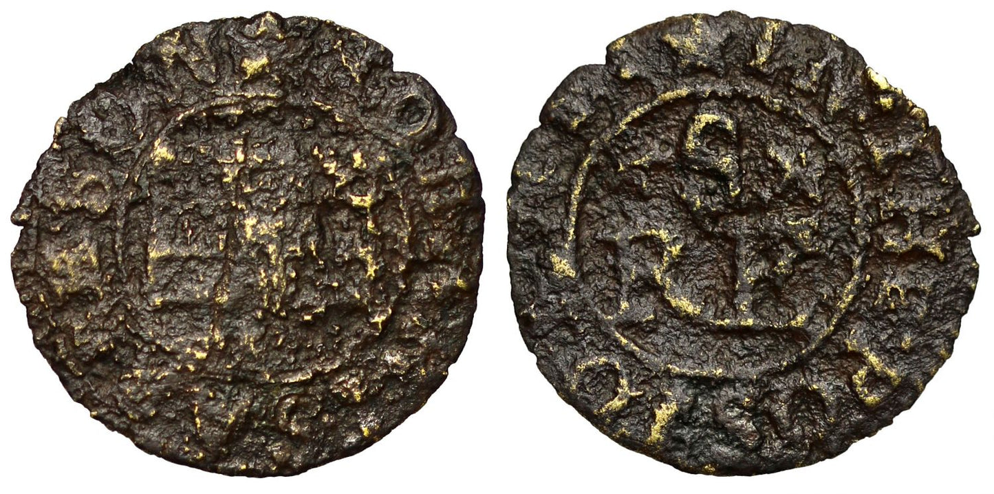 17th Century London Token, Cripplegate, Postern Gate, Robert Sarreson, Farthing