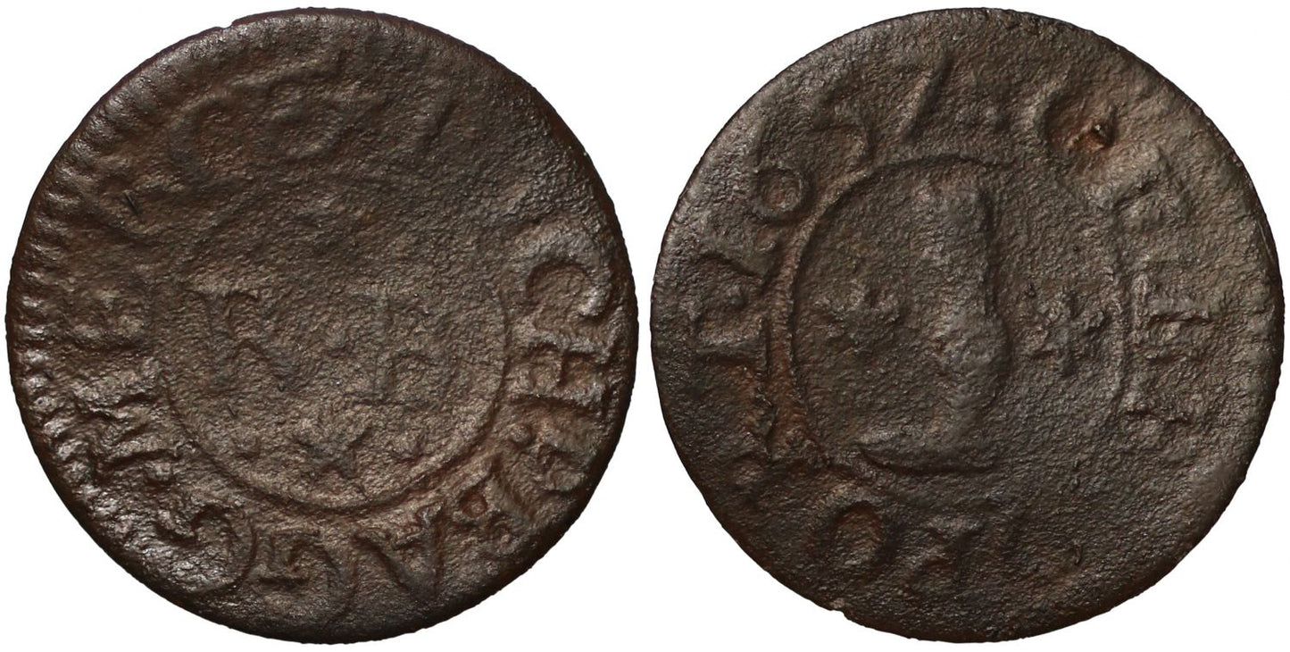 Dorset, 17th century Token, Bridport, Farthing, Richard Bagg, Mercer, 1657