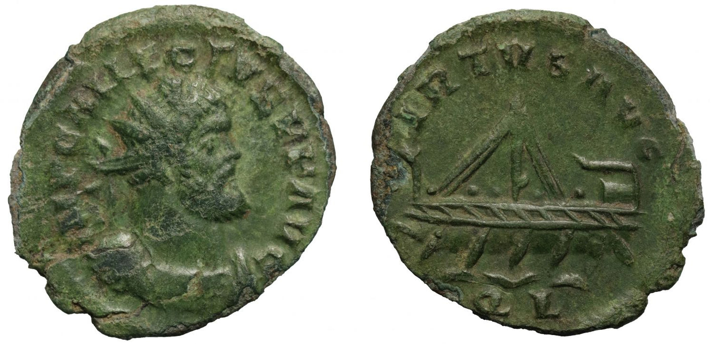 Allectus, Æ Quinarius.