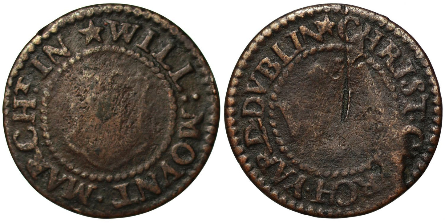 Ireland, Dublin, 17th century Token Penny, Will Mount, Merchant of Christchurch Yard