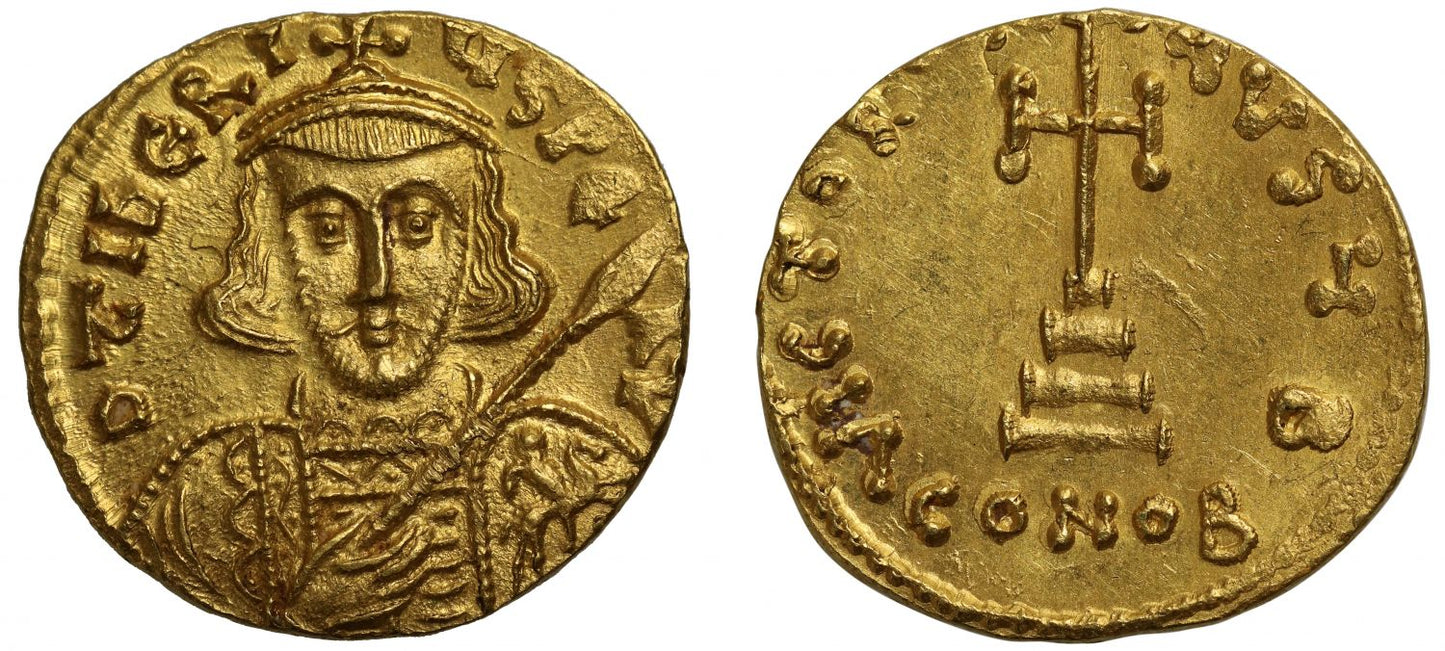 Tiberius III, Gold Solidus.