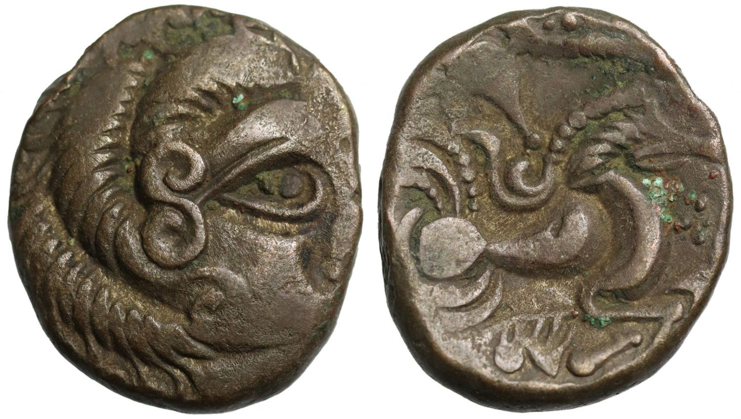 Celtic, North-western Gaul, Armorica, The Coriosolites, c. 100-50 BC, billon Stater.