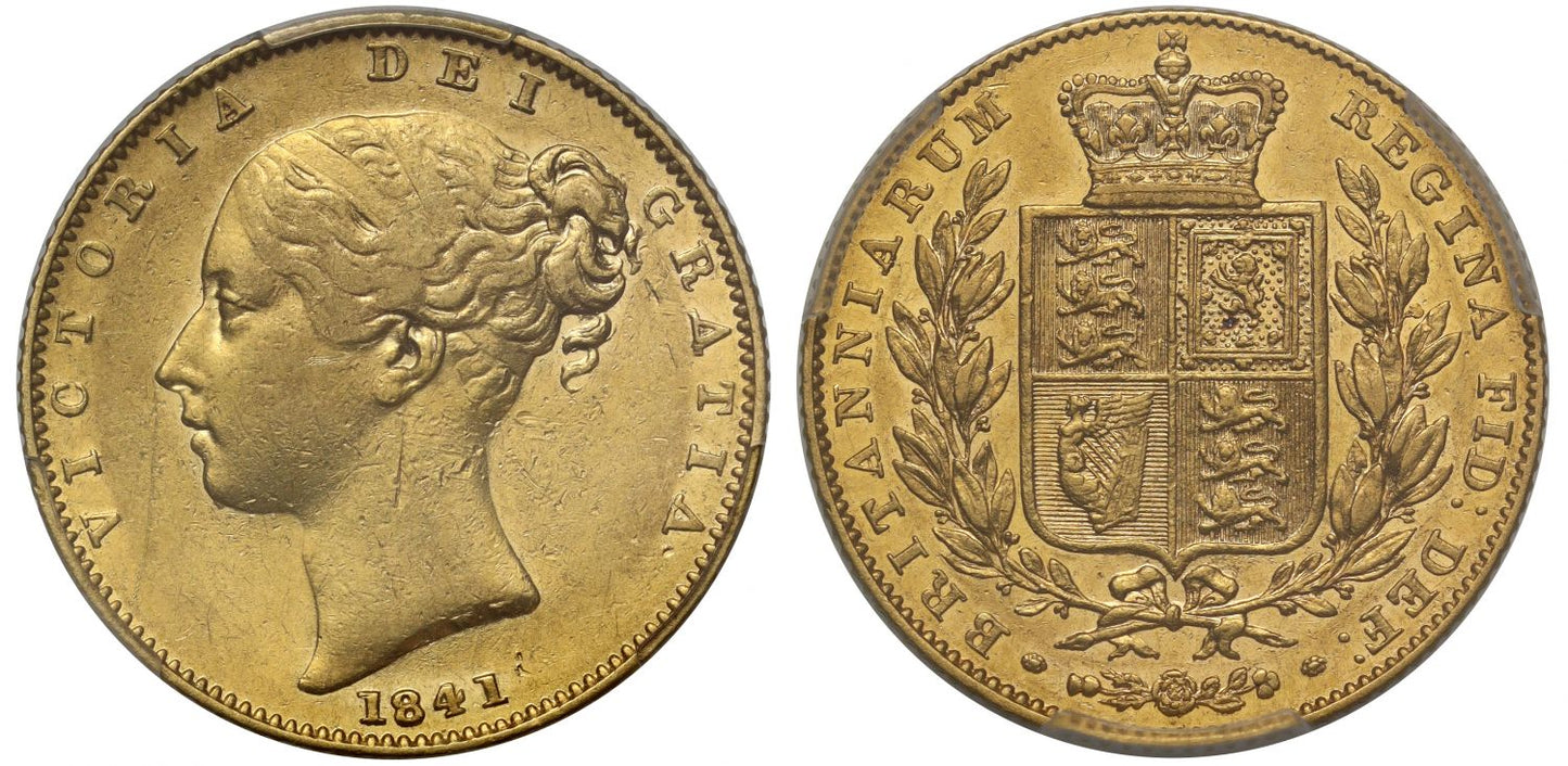 Victoria 1841 Sovereign, the key date to the Victorian London Series