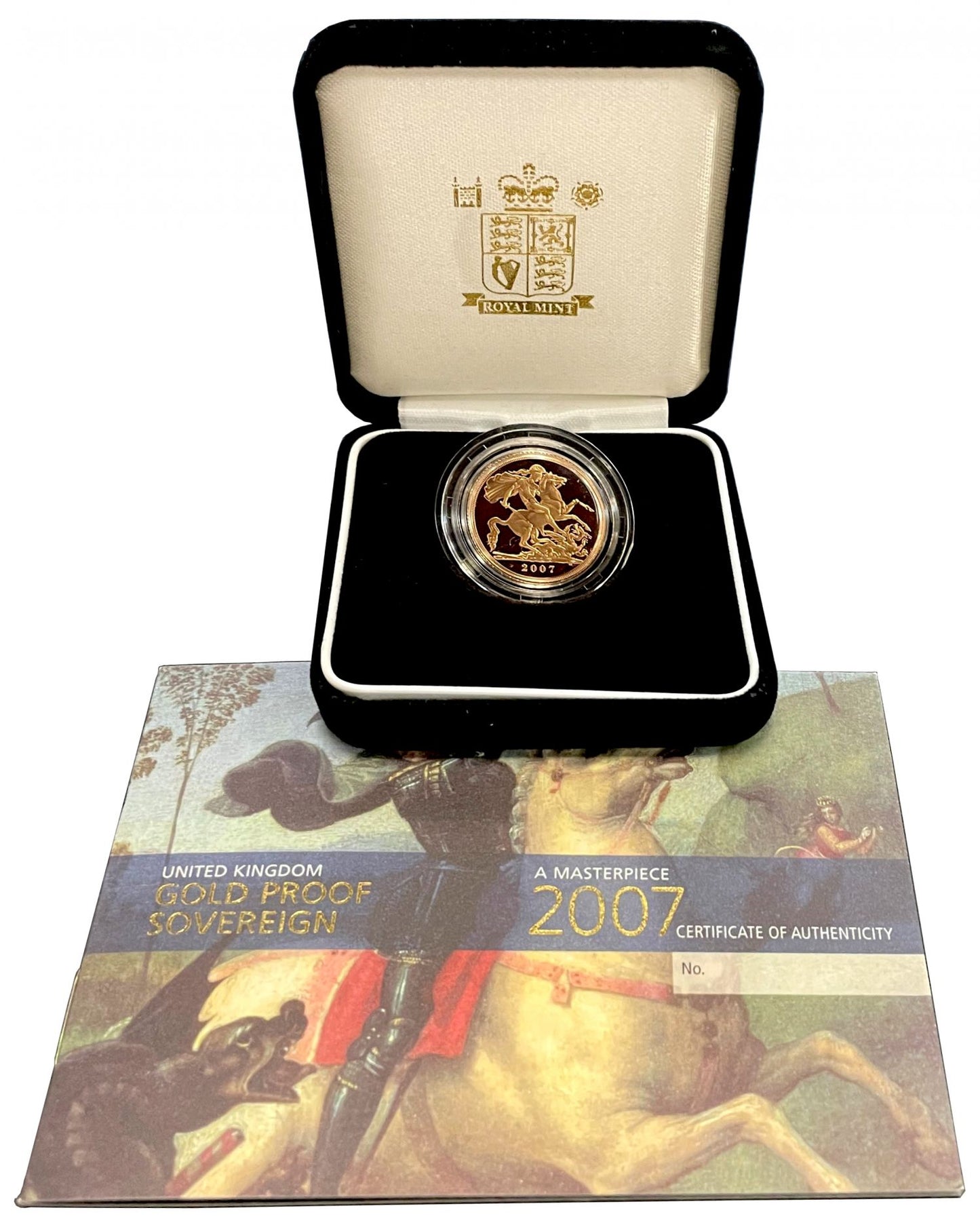 * Elizabeth II 2007 proof Sovereign