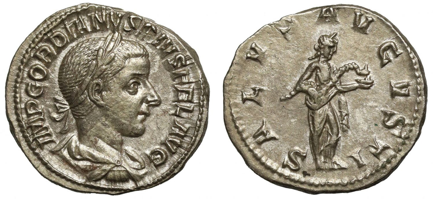Gordian III, silver Denarius