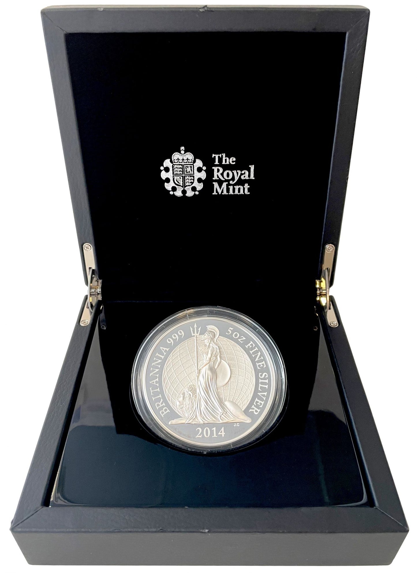Elizabeth II 2014 silver proof 5oz Britannia, high relief