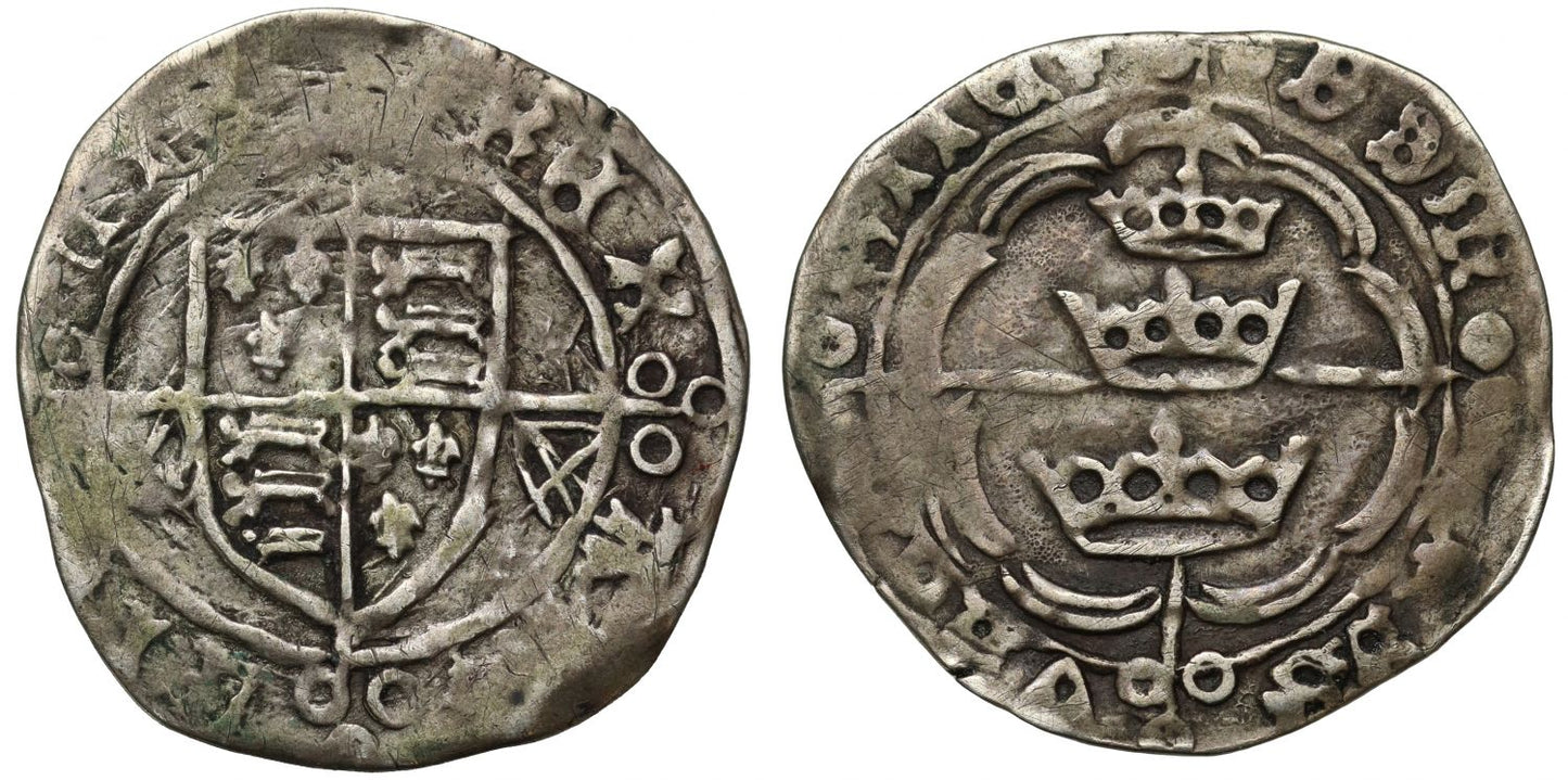 Ireland, Henry VII Groat Three-Crown coinage, Geraldine Issue, 1487
