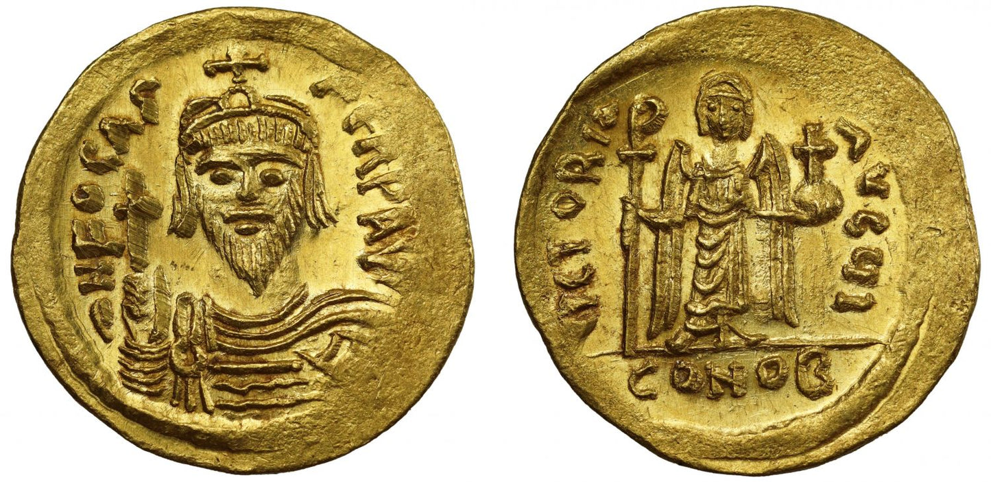 Phocas, Gold Solidus.