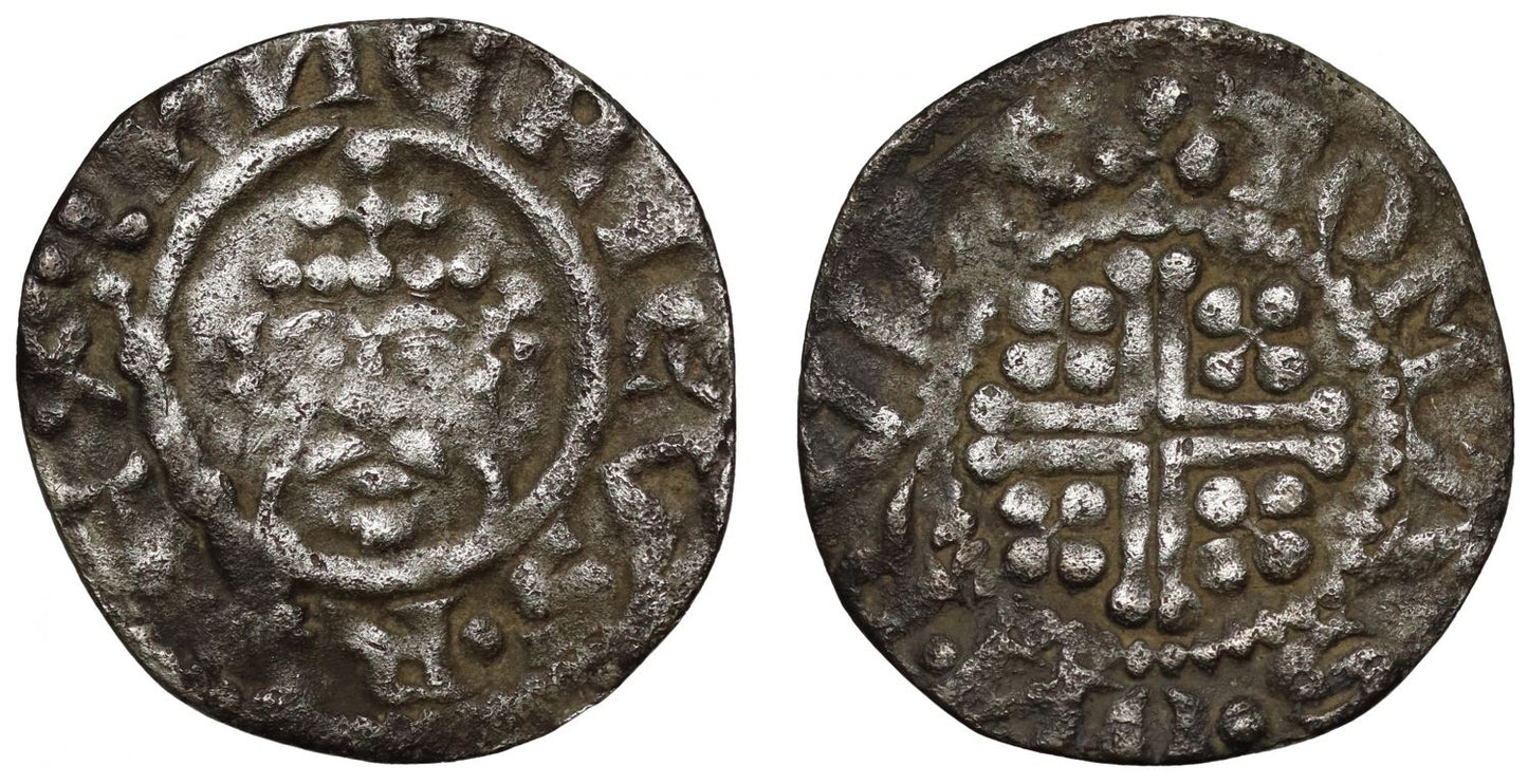 John Rhuddlan Penny, class II, Rhuddlan Mint, moneyer Tomas