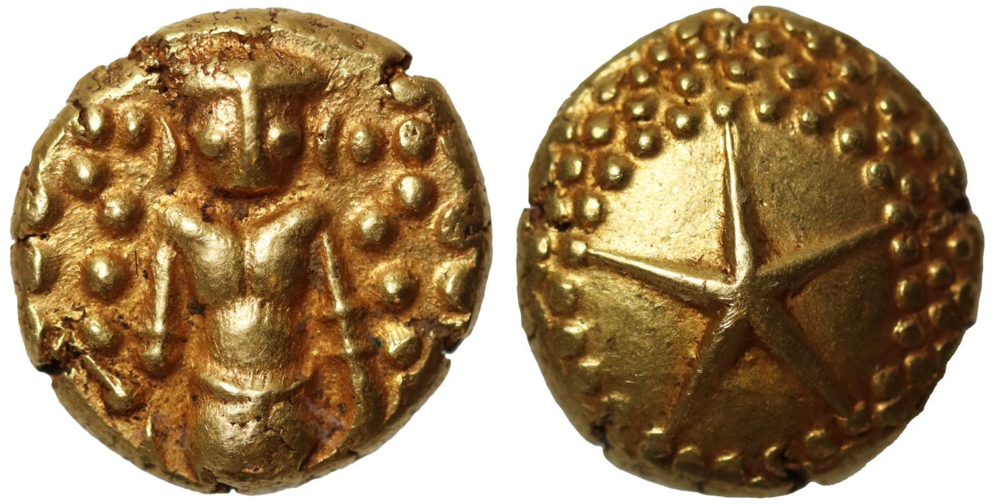 Madras Presidency, Gold Pagoda, 1740-1807.