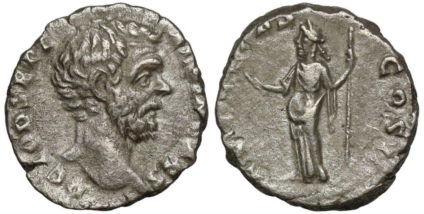 Romano-British Interest, Clodius Albinus, Caesar and Former Governor of Britain, Silver Denarius, Felicitas