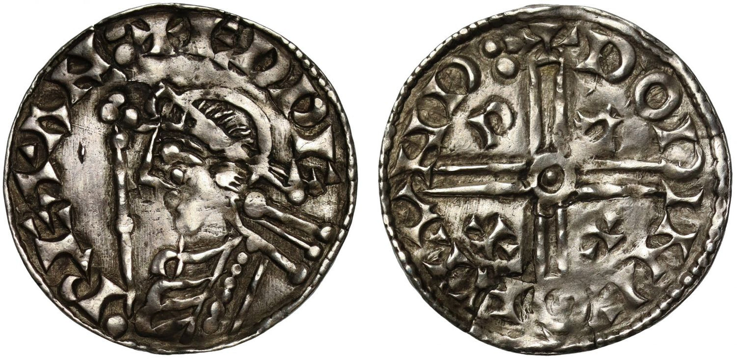 Edward Confessor PACX Penny, London Mint, with error in PAXX spelling