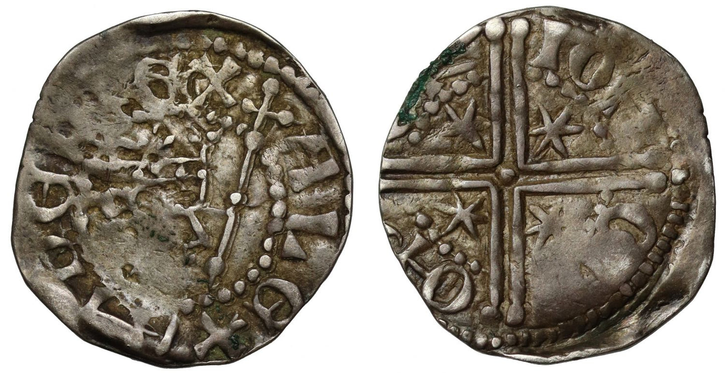Scotland, Alexander III Penny, first coinage type 7, Perth, John Cokin
