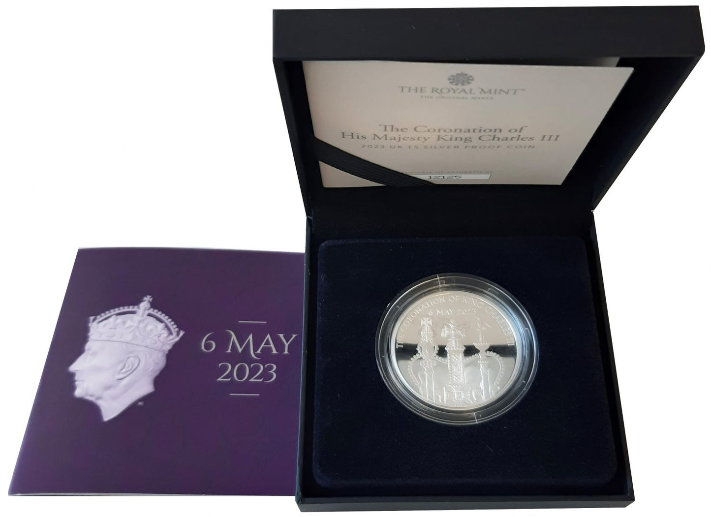 Charles III 2023 silver proof £5 Coronation