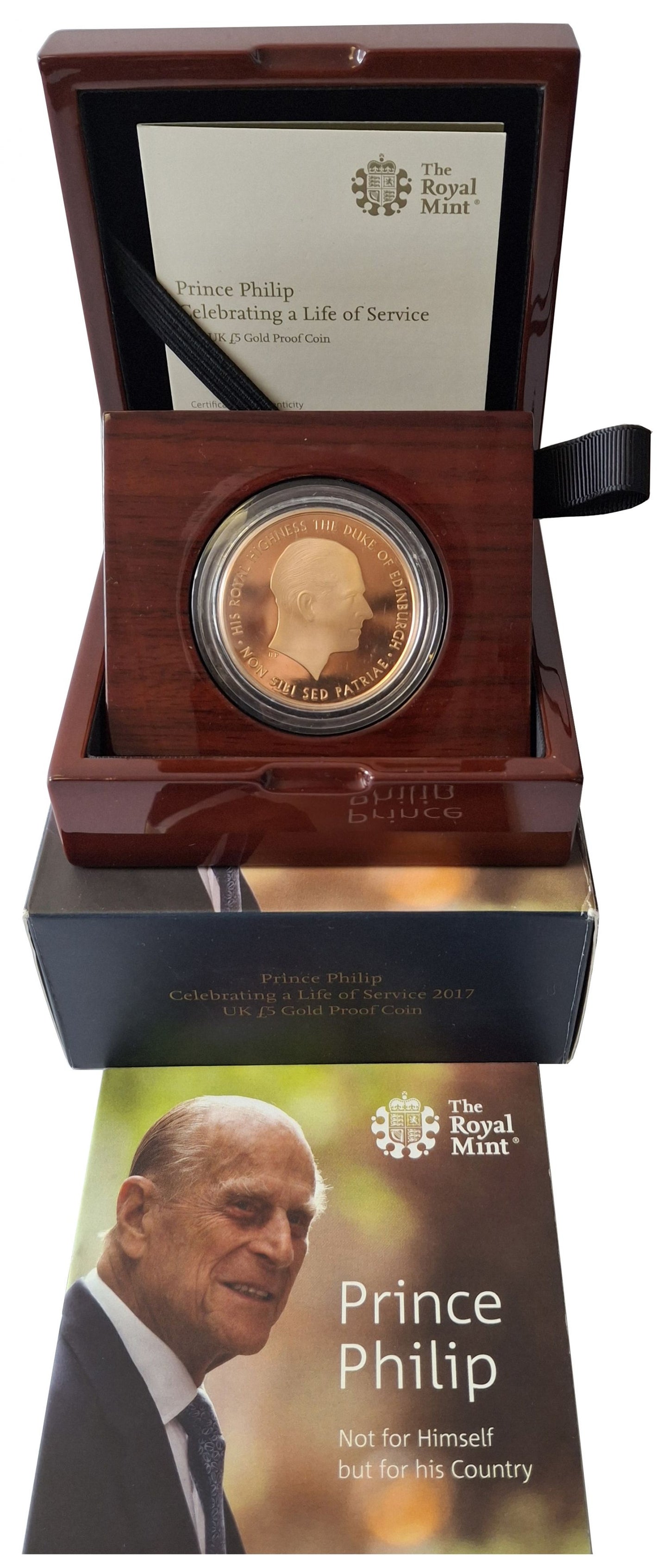 Elizabeth II 2017 proof Five-Pounds Prince Philip