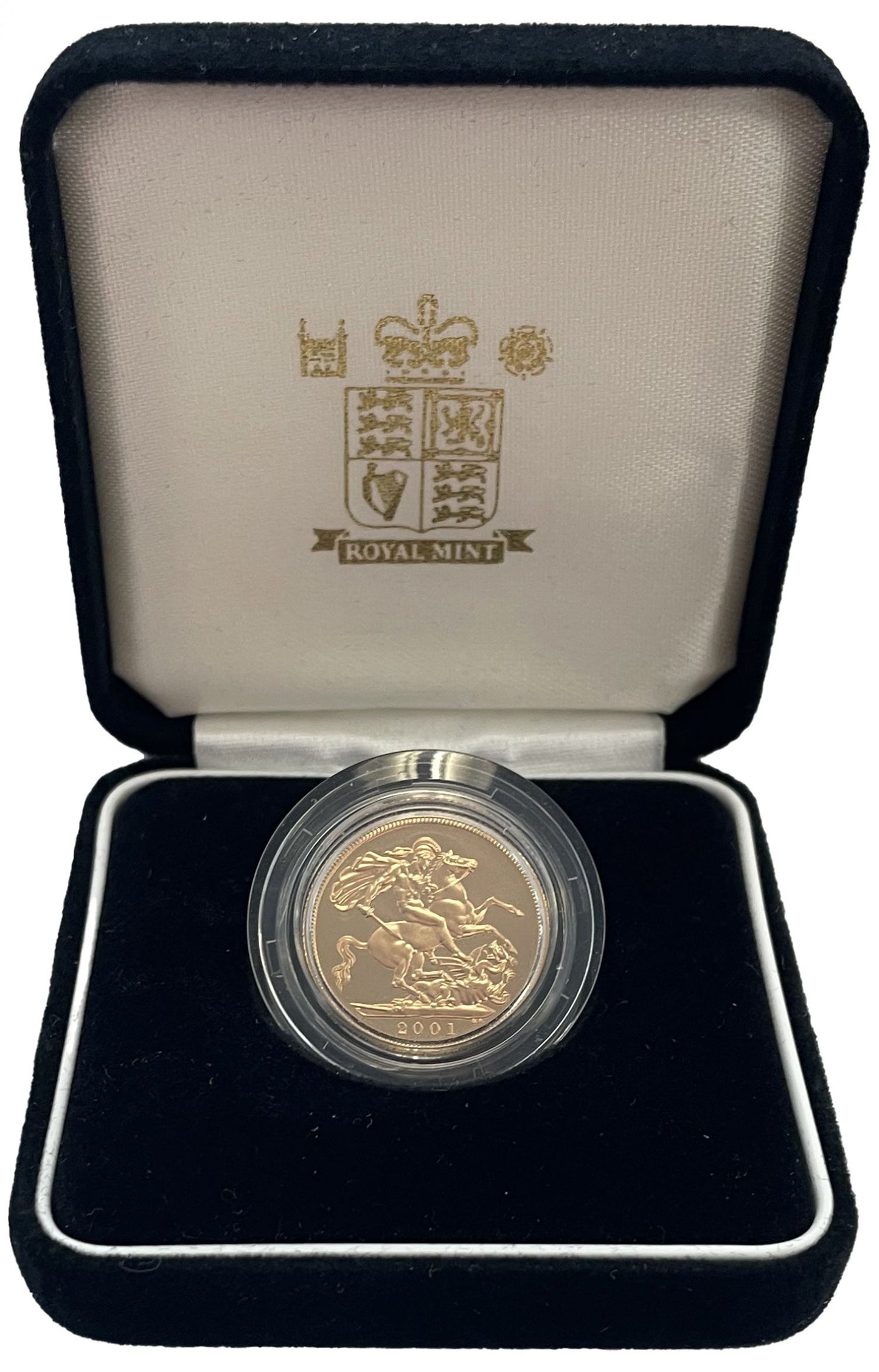 * Elizabeth II 2001 proof Sovereign
