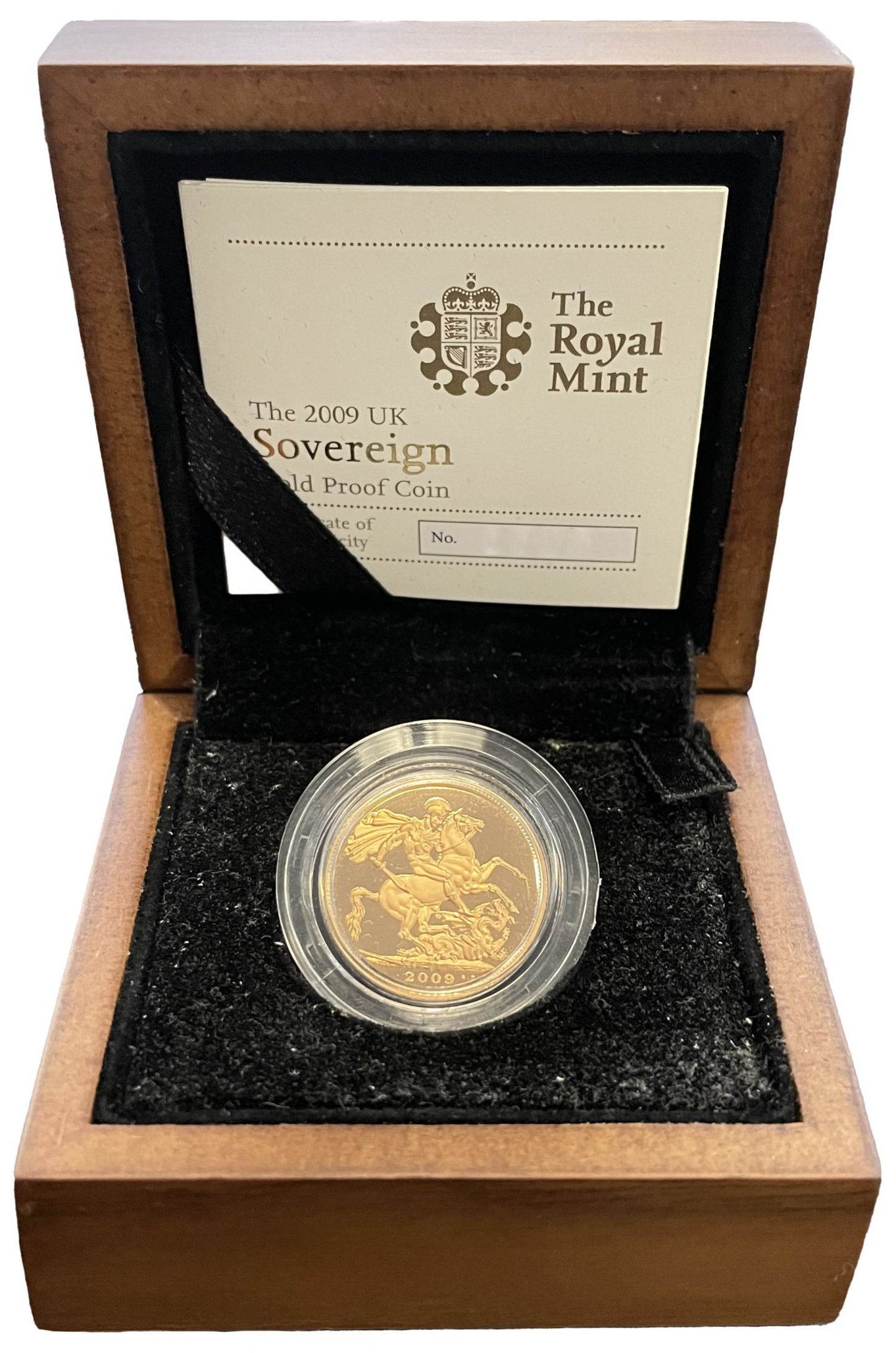 Elizabeth II 2009 proof Sovereign