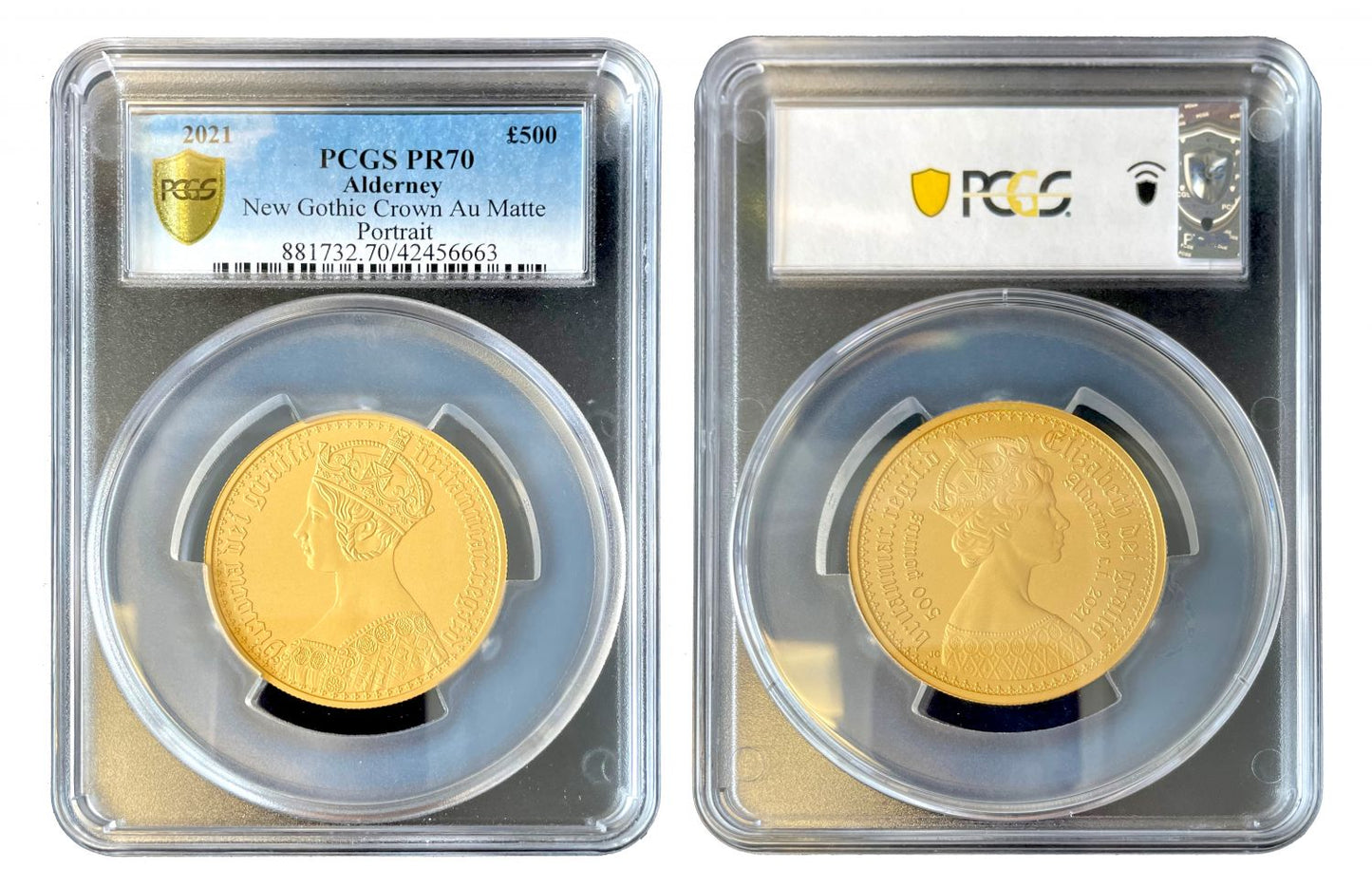 Gothic Crown gold PR70