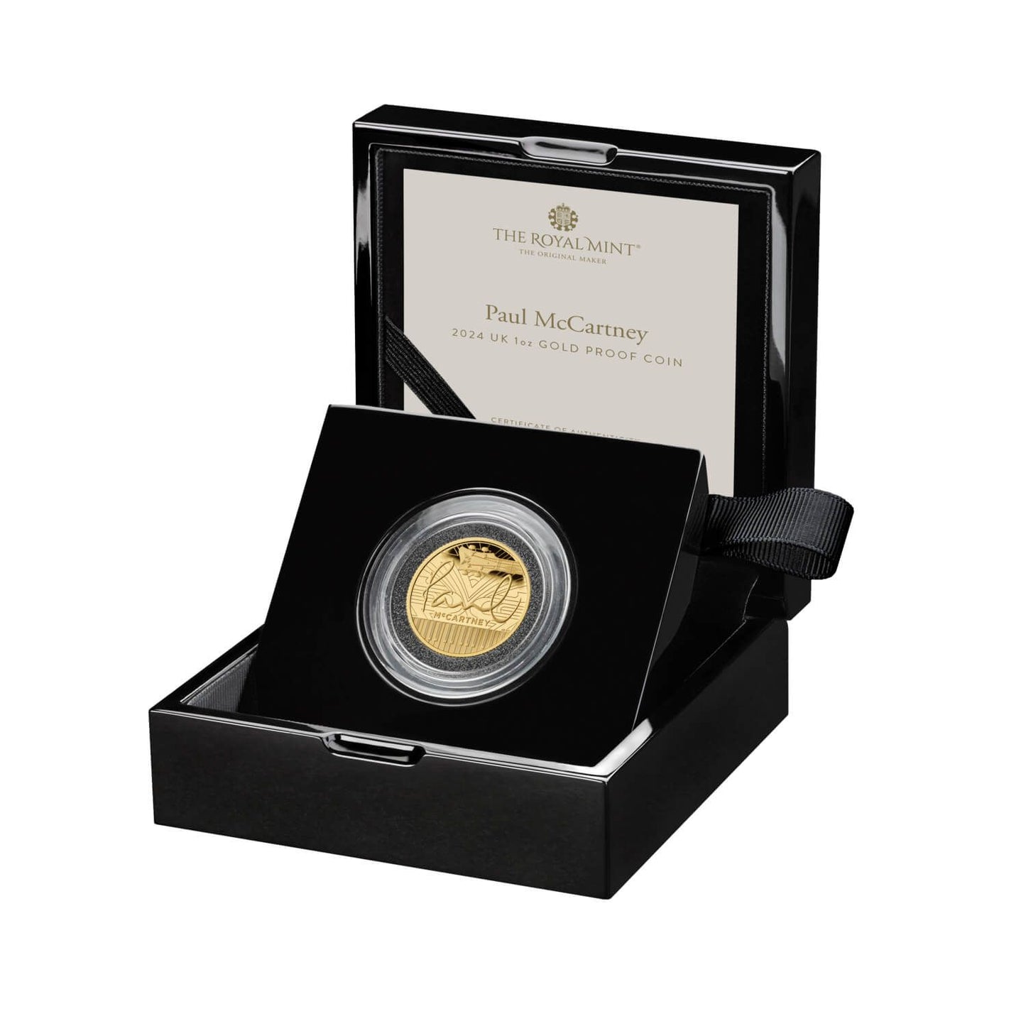 * Charles III 2024 gold proof 1oz Paul McCartney, Music Legends