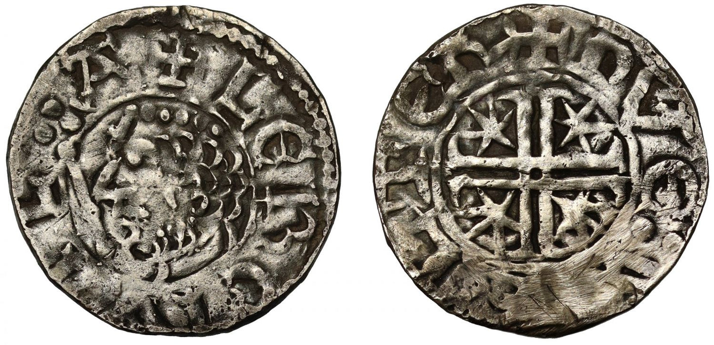 Scotland, William the Lion Penny, Short cross Phase B, Hue / Walter