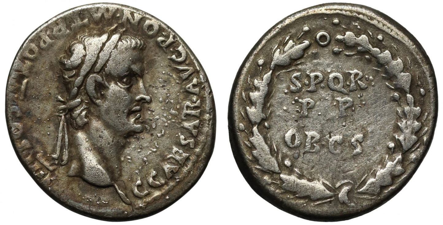Caligula, Silver Denarius