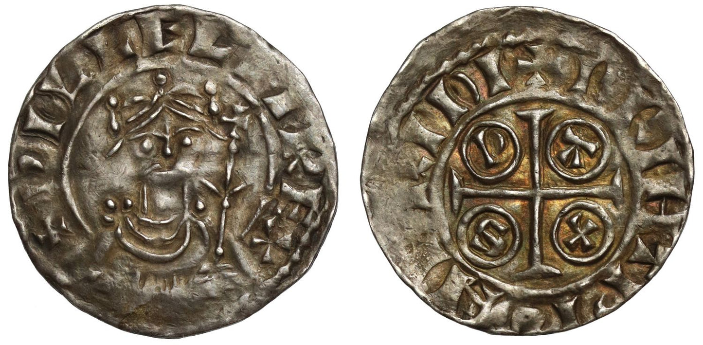 William I Penny, PAXS type, Bridport, Beorhtwig, extremely rare mint