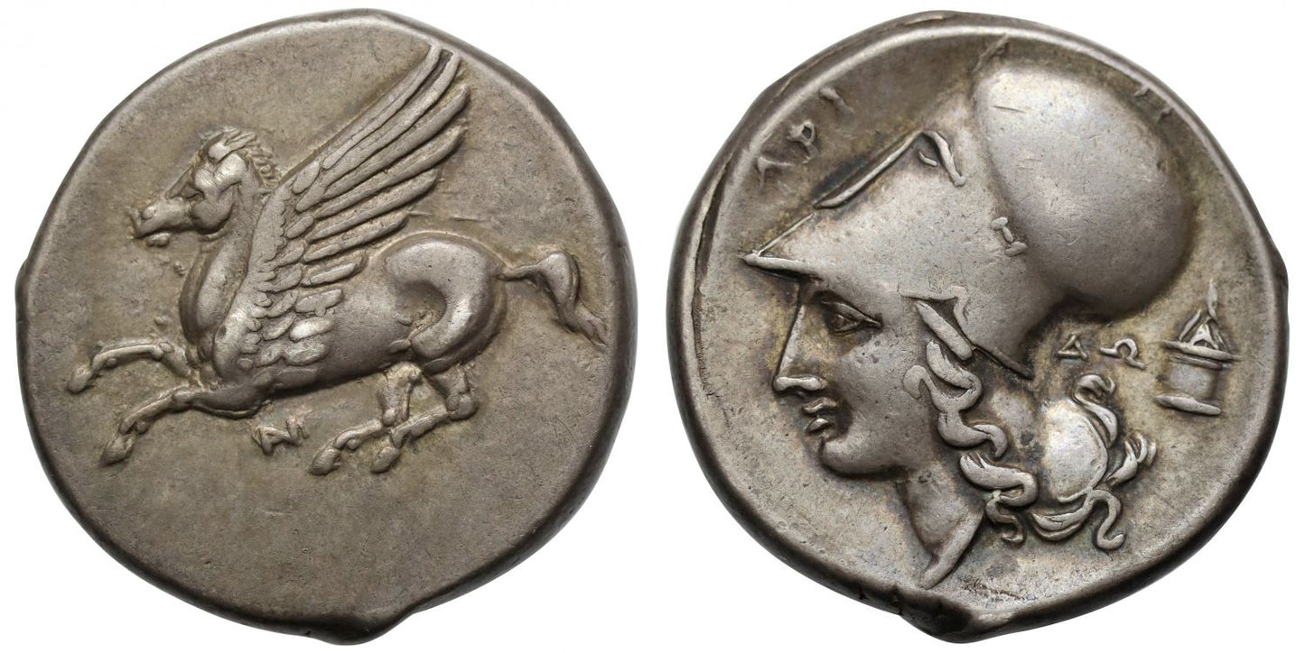 Akarnania, Anactorium, Silver Stater, c. 345-300 BC.