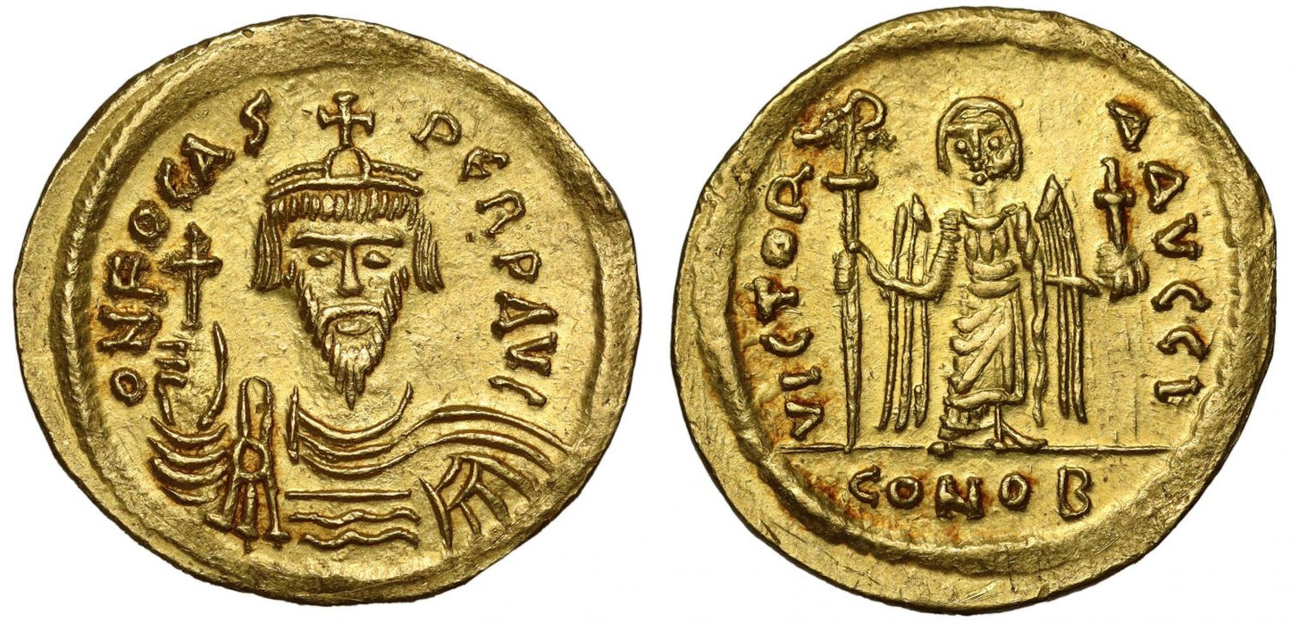 Focas, Gold Solidus, Officina I.