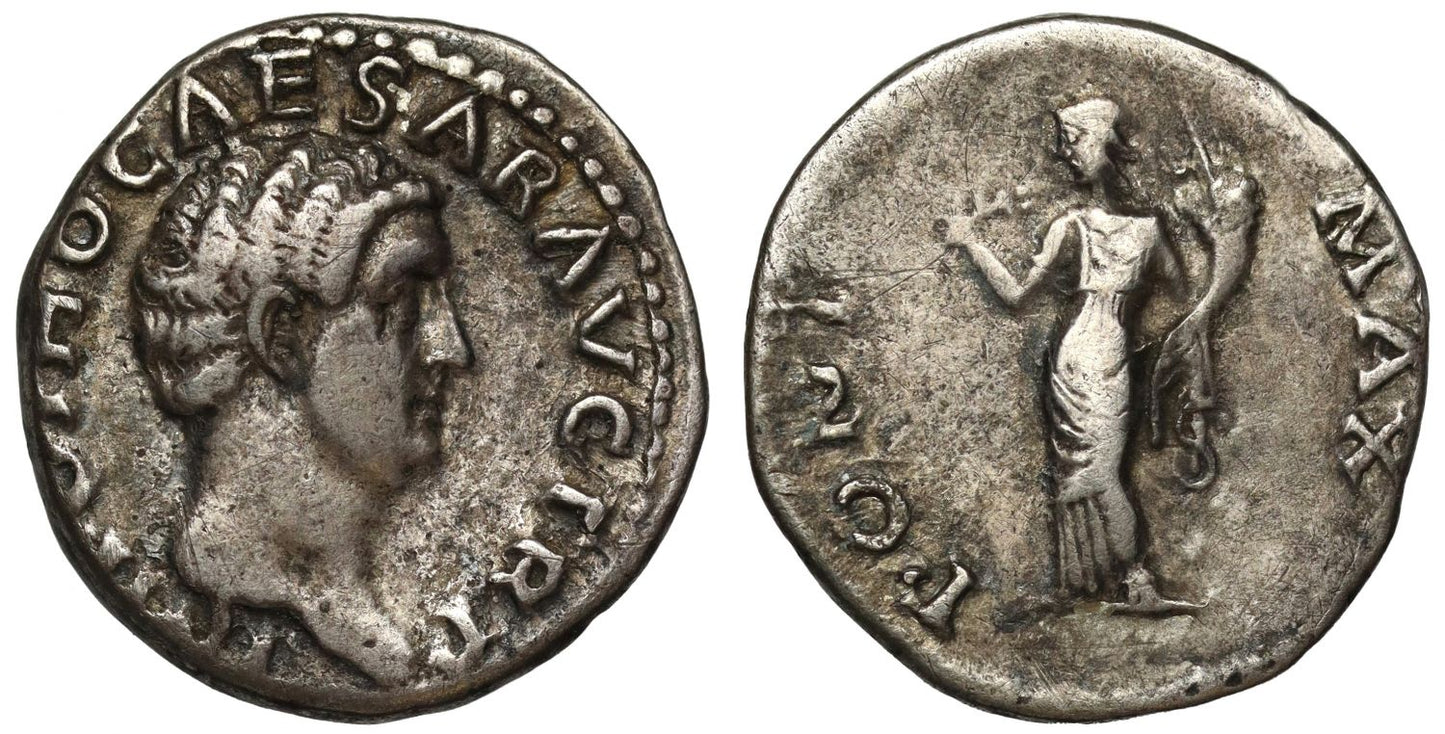 Otho, Silver Denarius, Ceres.