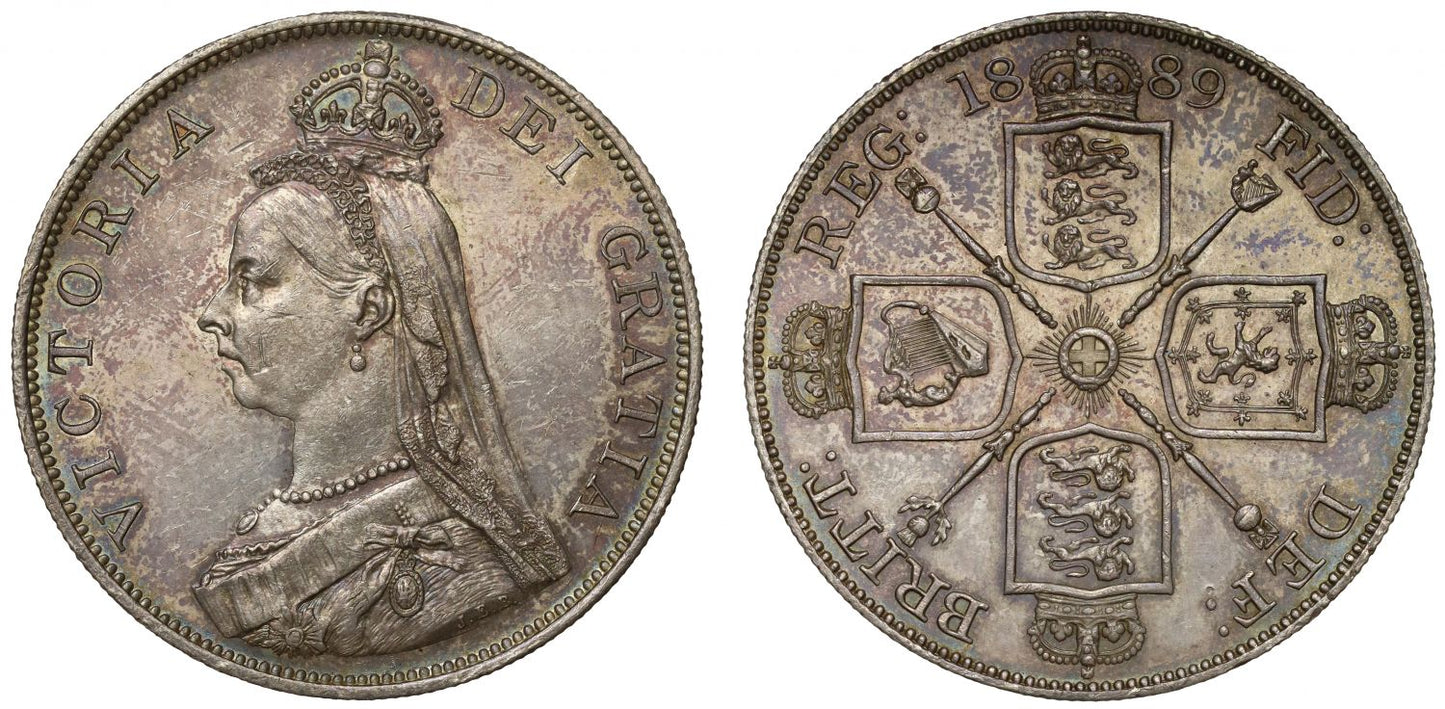 Victoria 1889 Double Florin