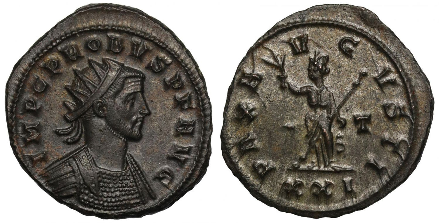 Probus (AD 276-282), Æ Antoninianus, Pax.