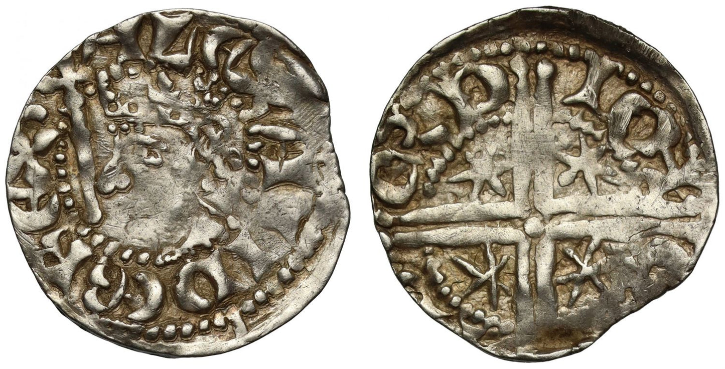 Scotland, Alexander III Penny, 1st issue type 3, Aberdeen, Ion