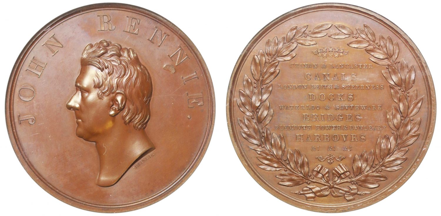 TOP POP MS64BN | John Rennie, 1821