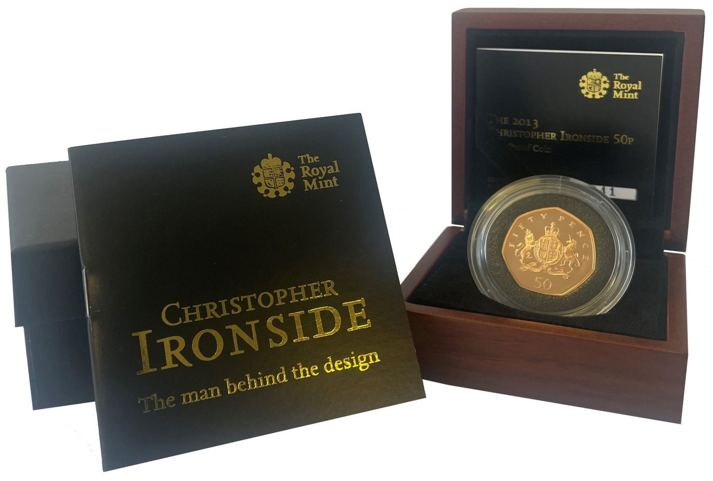 Elizabeth II 2013 gold proof 50p Ironside