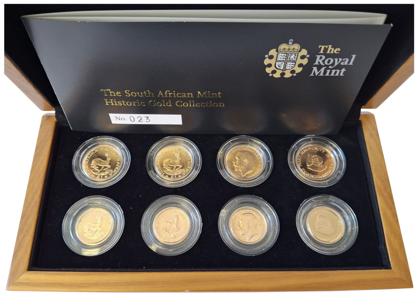* The South African Mint Historic Gold Collection (8)