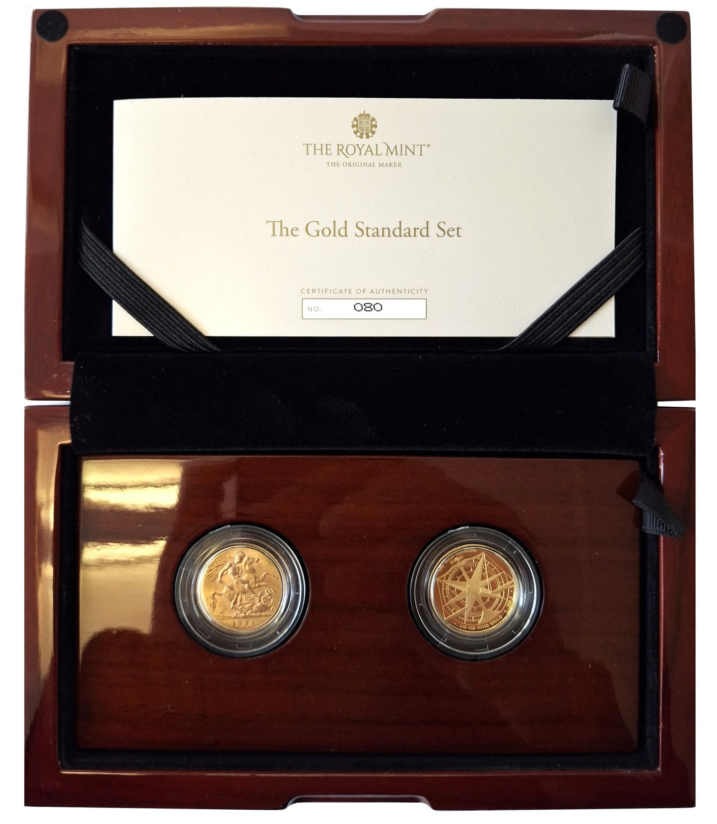 Royal Mint The Gold Standard 2-coin Set