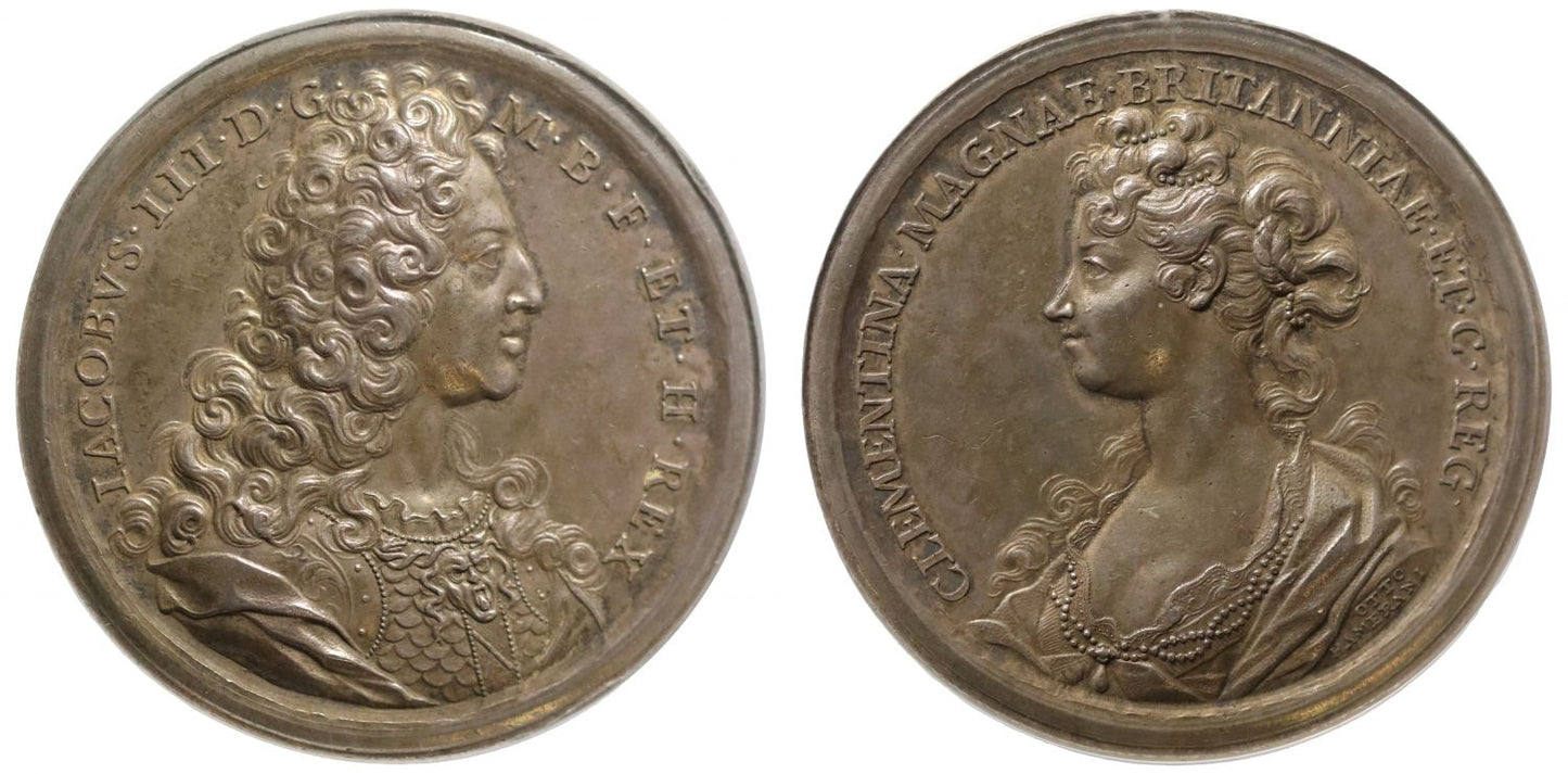 Marriage of James (III), and Princess Clementina Sobieska, 1719.