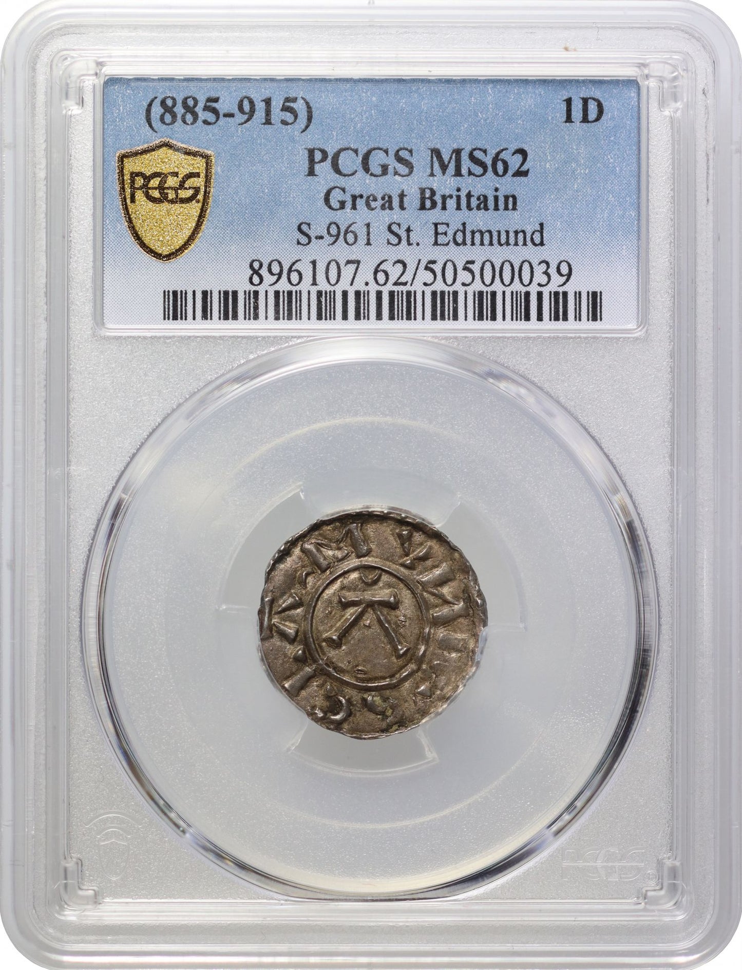 Danish East Anglia, St Edmund Coinage, Penny, Onnonea moneyer, MS62