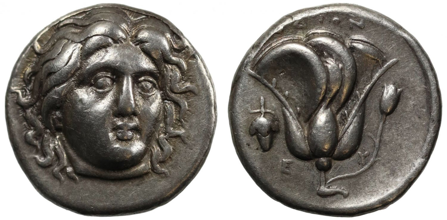 Ancients - Greek: Carian Islands, Rhodes, Silver Didrachm, c. 305-275 BC.