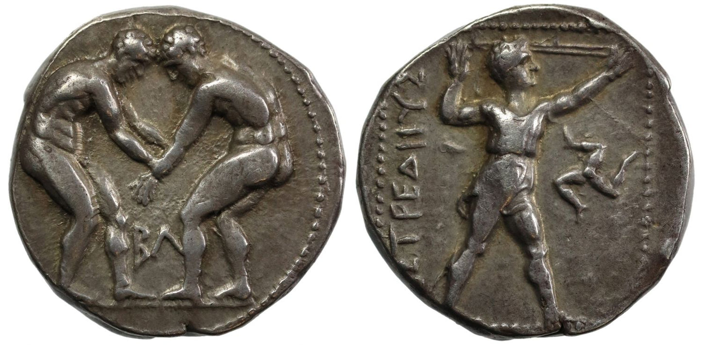 Pamphylia, Aspendos, Silver Stater, c. 380-325 BC.
