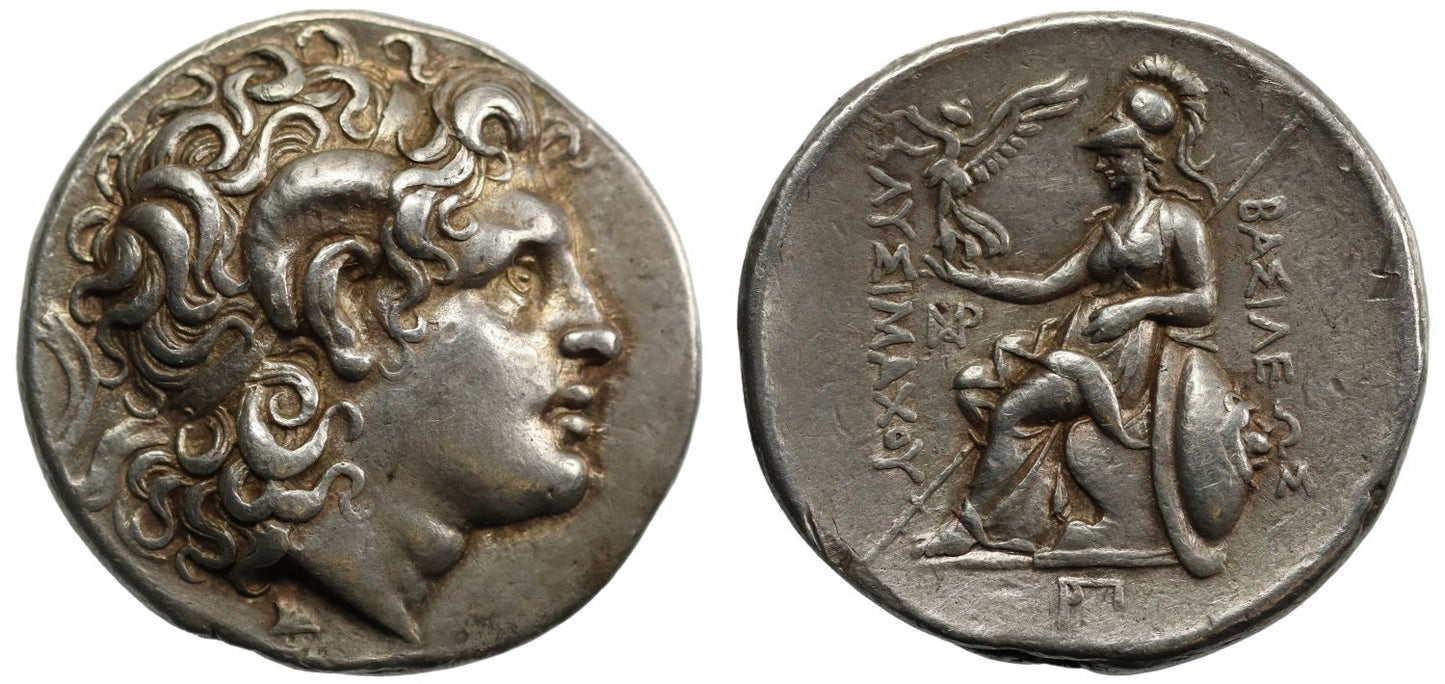 Kingdom of Thrace, Lysimachos, Silver Tetradrachm, Alexandria Troas.