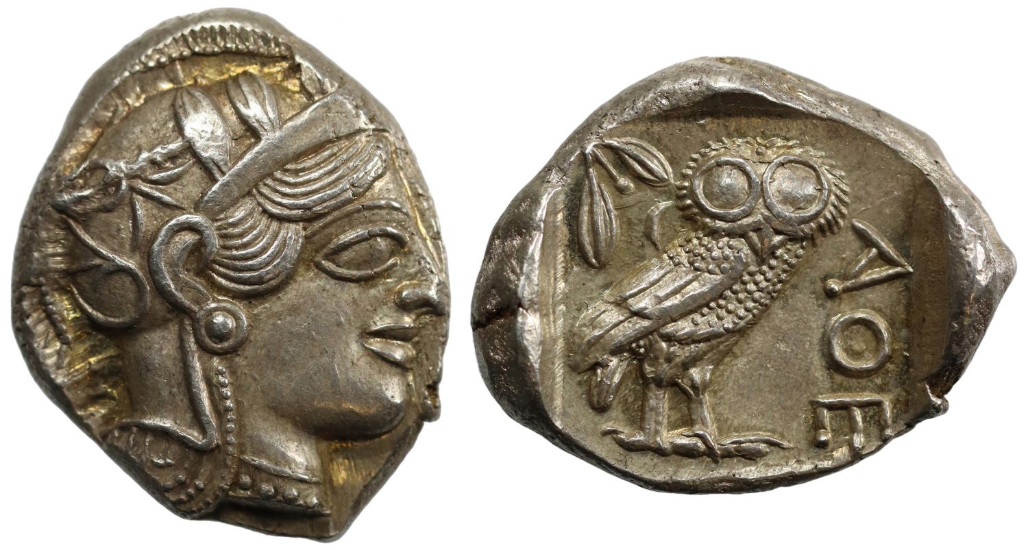 Attica, Athens, silver Tetradrachm, c. 440-404 BC