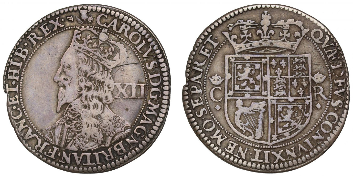 Scotland, Charles I Twelve Shillings Falconer issue